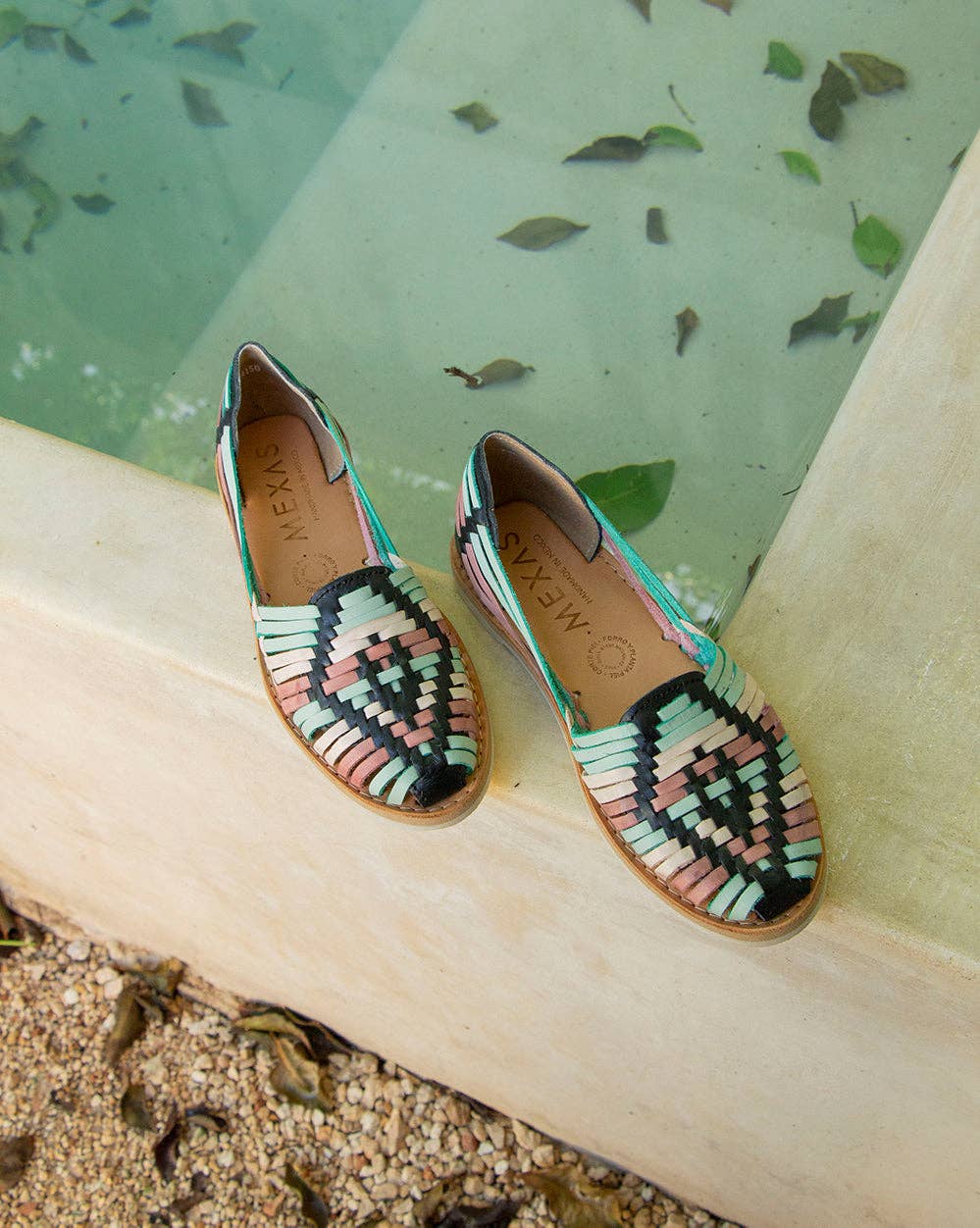 multicolor huaraches