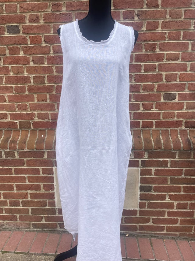 sleeves black linen dress Chantilly. Long Sleeve Smocked Midi Linen Dress – Bali Lane main image 1